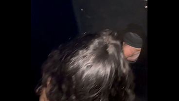 A married Brazilian woman cheated on her husband, making him take her to a nightclub. She chose a well-endowed man to have sex with her and made him film everything.