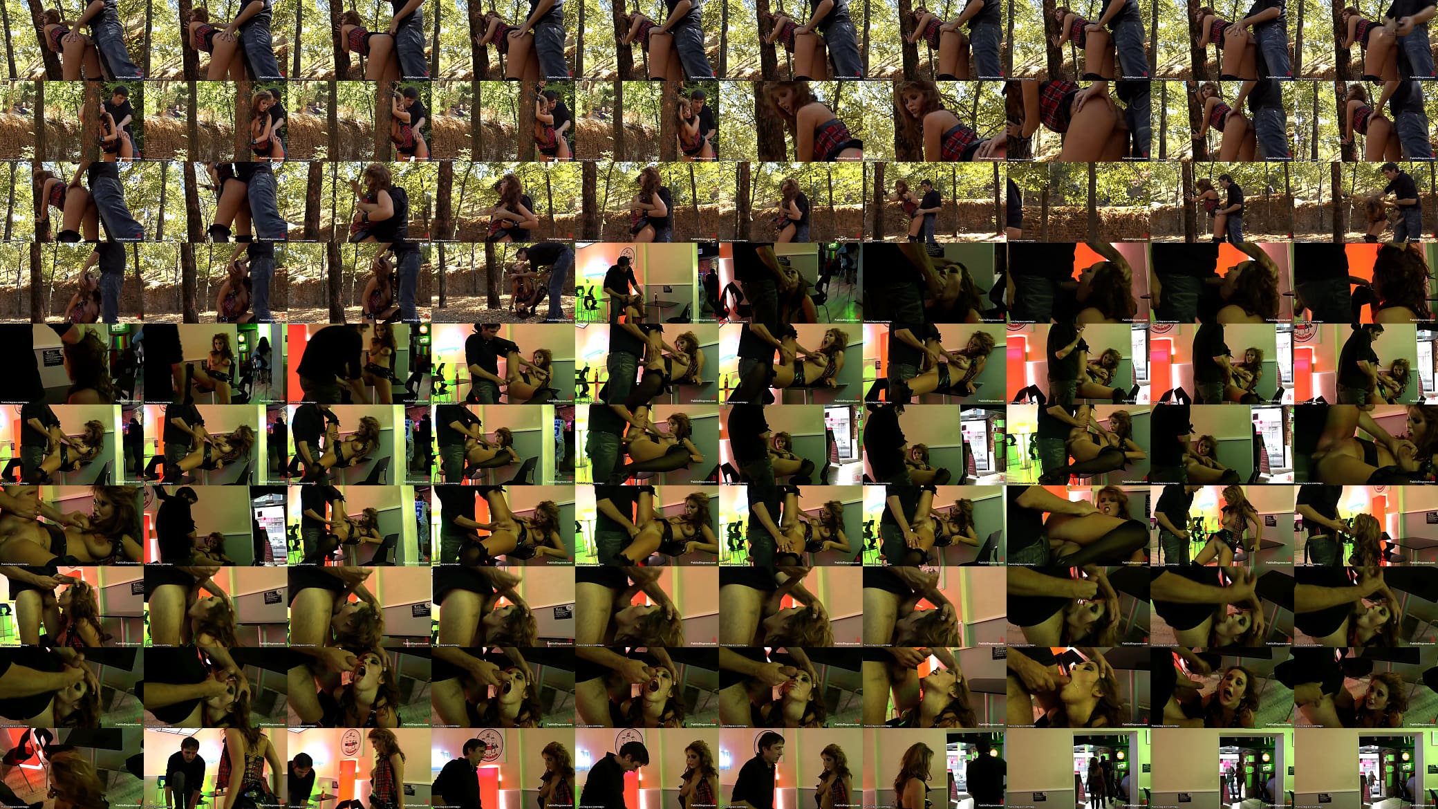 European slut fucked in public places 预览图