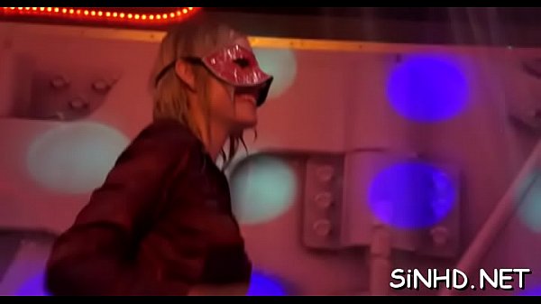 Sexy and rowdy partying