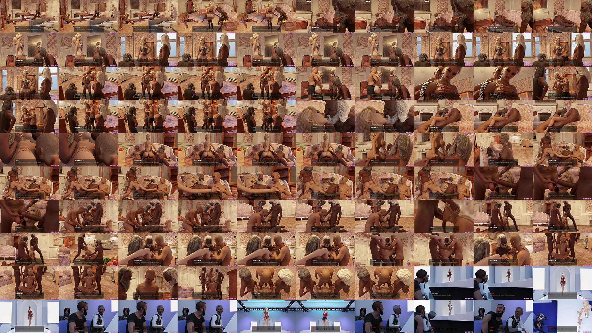 Perseverance - horney chick gangbang with hobos - 3D game, HD porn, 1080p 预览图