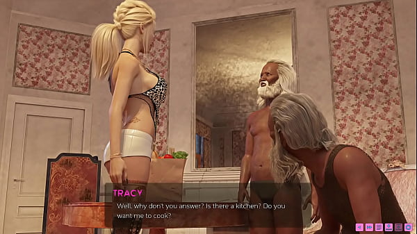 Perseverance - horney chick gangbang with hobos - 3D game, HD porn, 1080p