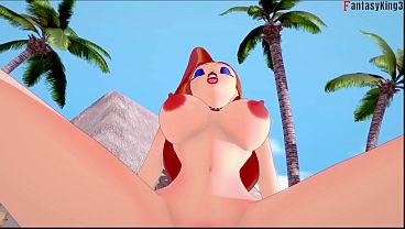 Jessica Rabbit hot milf fucked | Full & Pov version on Sheer & PTRN: Fantasyking3
