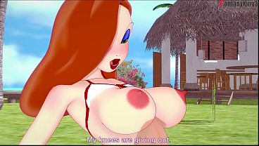 Jessica Rabbit hot milf fucked | Full & Pov version on Sheer & PTRN: Fantasyking3