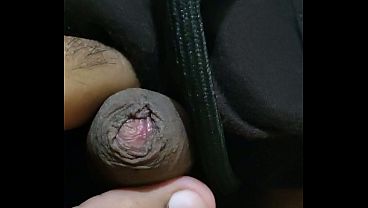 Boy really like small cock