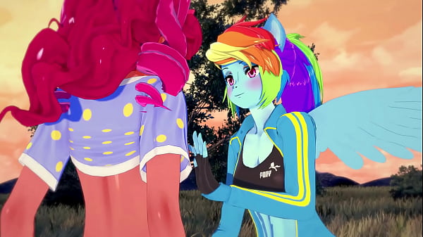 Pinkie Pie Creampies Rainbow Dash Deep