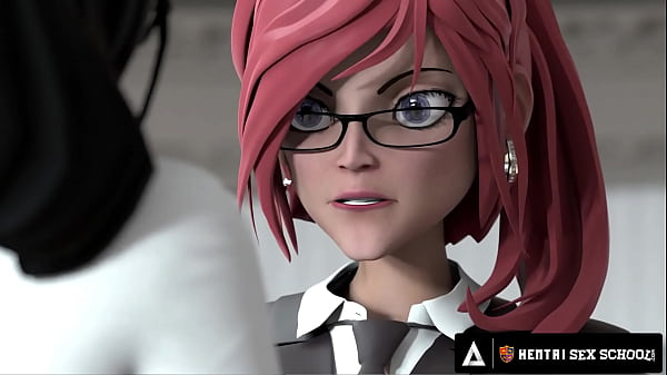 HENTAI SEX UNIVERSITY - Perfect Tits Futanari Babe CREAMPIES Hentai MILF Principal!