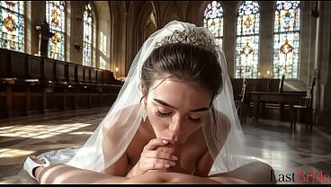Absolute submission before the wedding: my stepsister cheated on her boyfriend five minutes before the ceremony, letting me rip her slit to the very bottom [AI] 2 min