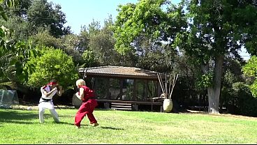 Jade Kush as Chun Li Fights To Swallow Two Cocks - Street Fighter Porn Cosplay Parody 91 sec
