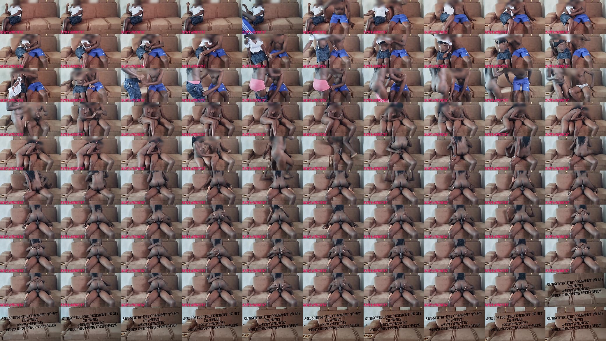 Real Kenyan Amateurs Couples Fucking his Sexy wife at Home[FULL CLIP ON SHEEER/RED] 预览图