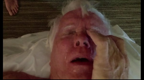 Download Video - Two Loads in the Mouth&comma; Plus One More for Horny Old Grandpa