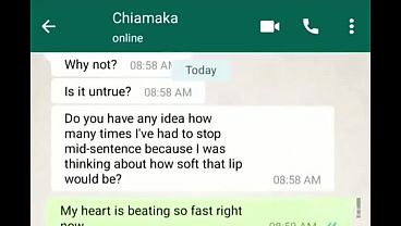 LEAKED: Trending Chat Between Chiamaka and her Lecturer