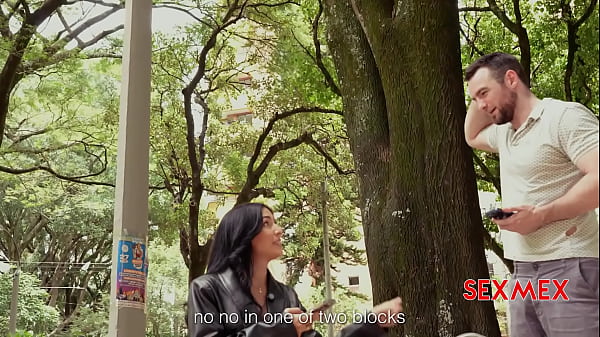 SEXMEX - SEXY CHICK TEACHES SPANISH TO A TOURIST . Ashley Sanz