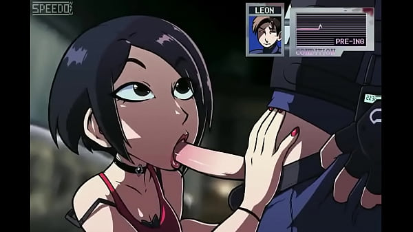 [Speedo] Ada Wong gives Leon a good blowjob - Resident Evil