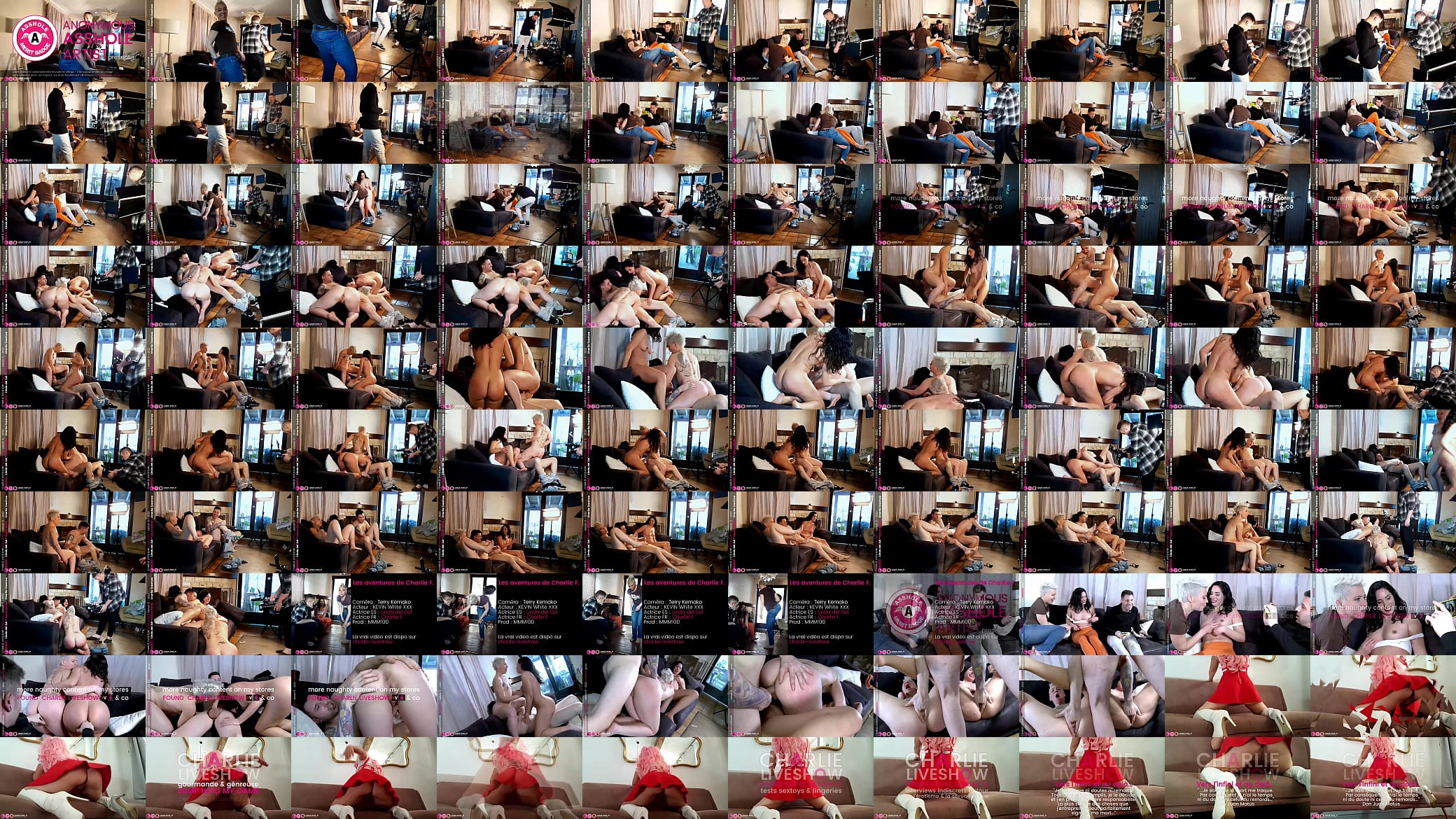 MAKING-OF threesome with Charlie Liveshow &amp; Linda del sol 预览图
