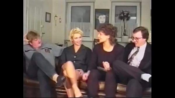 Download Video - Fair-haired and brunette German wanton girls came in response to a call to help couple of weariful dudes to brighten up their weekend