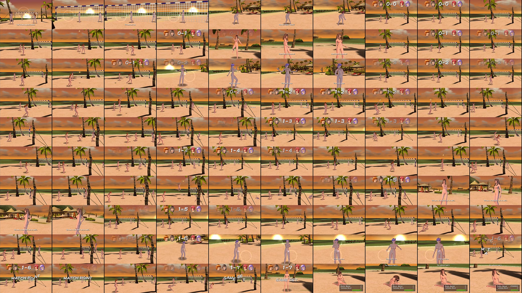 Nude Anime volleyball 预览图