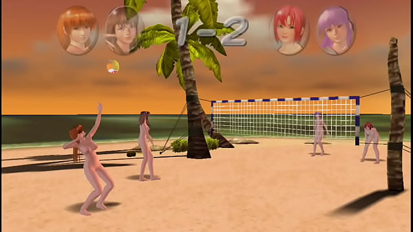 Nude Anime volleyball