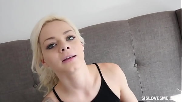 Stepbros big cock pound Elsa Jeans hard