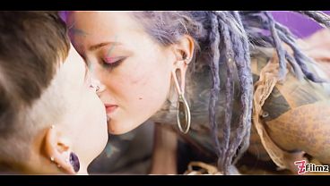 Shy Alt Girl Teen Tries First Anal with Tattooed Girl Doxy