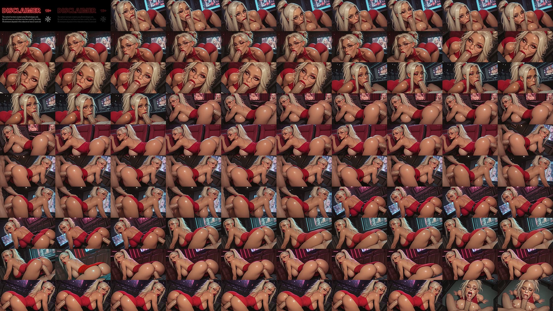 Busty Blonde Slut Let You Fuck Her Pussy at the Cinema! Huge Facial [AI-generated] 预览图
