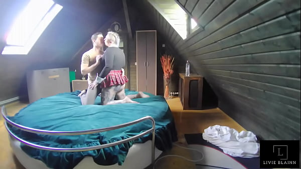 Livie Blainn and Alex Romero fuck for the first time