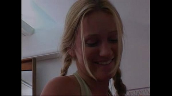 Blonde Teen Fucks In The Bedroom