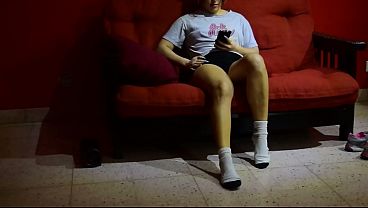 Spying On Neighbor Masturbate After Gym