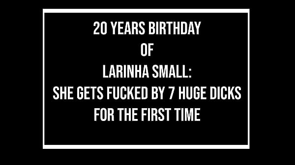 Download Video - Larinha Small's 20 years anniversary fuck party &colon; she gets fucked by 7 guys for the first time &lpar;DAP&comma; 7on1&comma; Anal&comma; Monster Cock&comma; 0&percnt; pussy&comma; real birthday party&comma; ATM&rpar; OB317