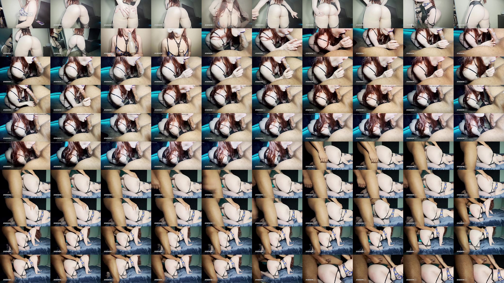 Sexy redhead fucked in lingerie 预览图