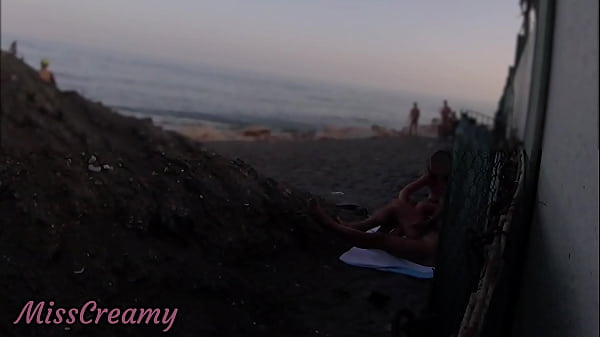 FLASHING my COCK in front of my STEPDAUGHTER in a PUBLIC BEACH and she HELPS me CUMSHOT in front of everyone #2 - REAL SEX RISKY