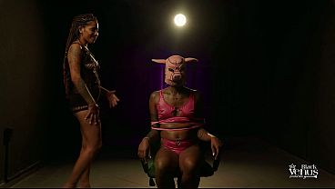 PT2 - Unmasking My Pig Slave: A Brutal Ritual of Spit Play, Humiliation, and Total Submission