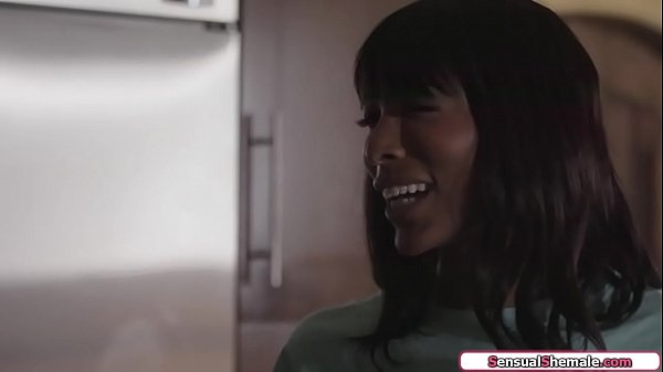 Download Video - Ebony TS Natassia D assfucks stepbros bf
