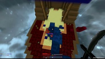 rabello sendo estourado por negao pirocudo no minecraft
