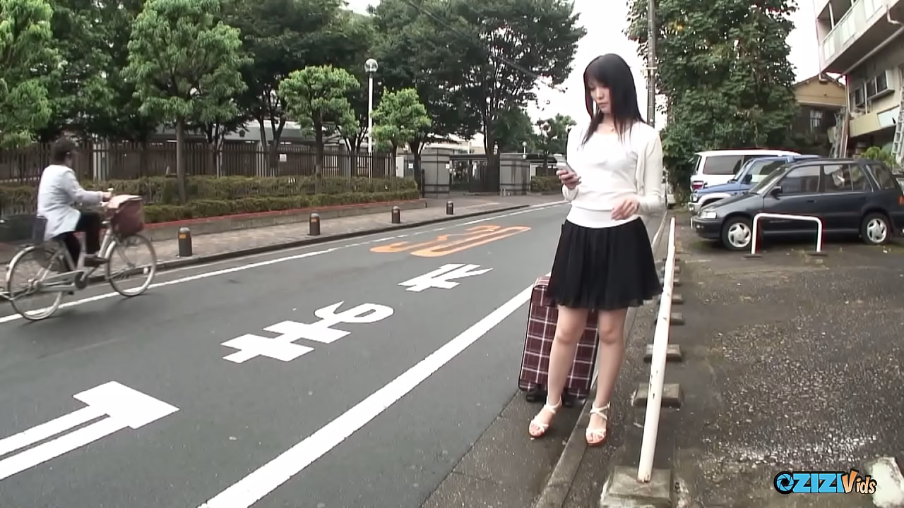 She was crossing the street when he saw her and called her to suck him.