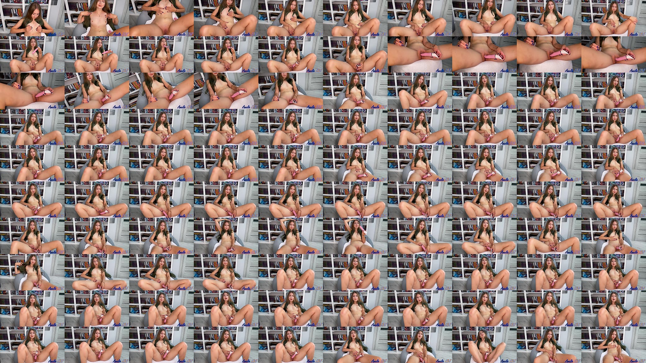 Solo Masturbation Of A Girl - Amelie Dubon 预览图