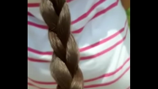 Cabelo longo com trança