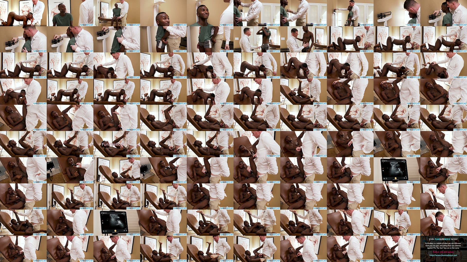 Fucking my black petite twink patient tight ass 预览图