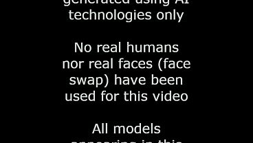 Chun li topless sexy pose in space (Ai animation)