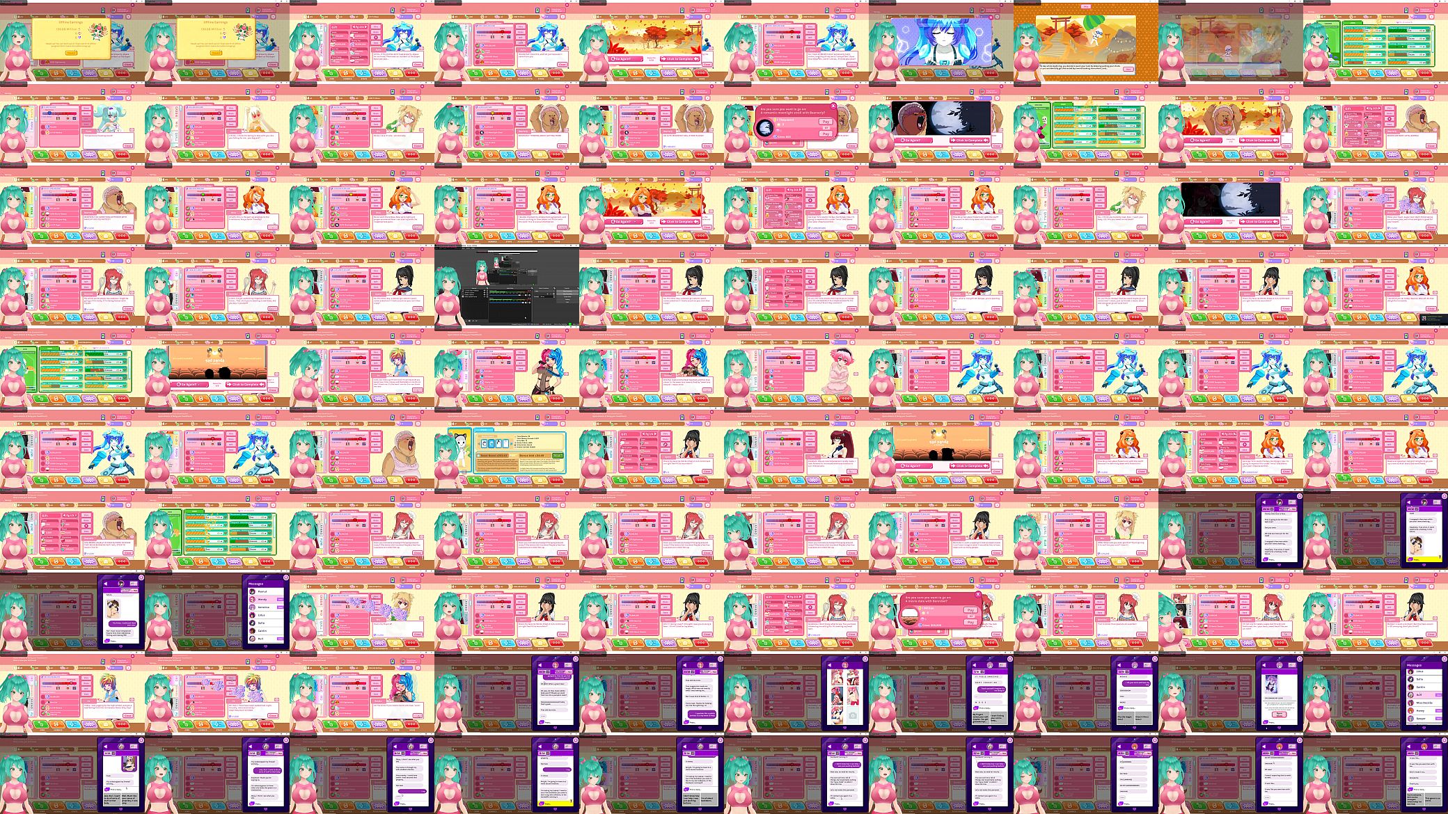 Cute Anime Girl Vtuber Plays Crush Crush Uncensored #2 预览图