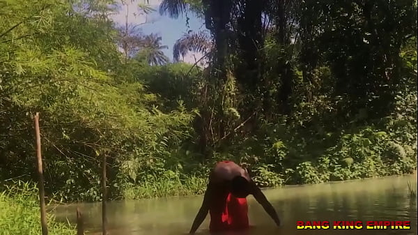 Download Video - ⭐  POPULAR AFRICAN YAHOO BOY FUCKED VILLAGE GIRLFRIEND TO RENEW POWER IN THE VILLAGE STREAM - HARDCORE EBONY BBC DOGGY AND COWGIRL STYLE PORNO WORK - PART ONE - FULL VIDEO ON PREMIUM RED