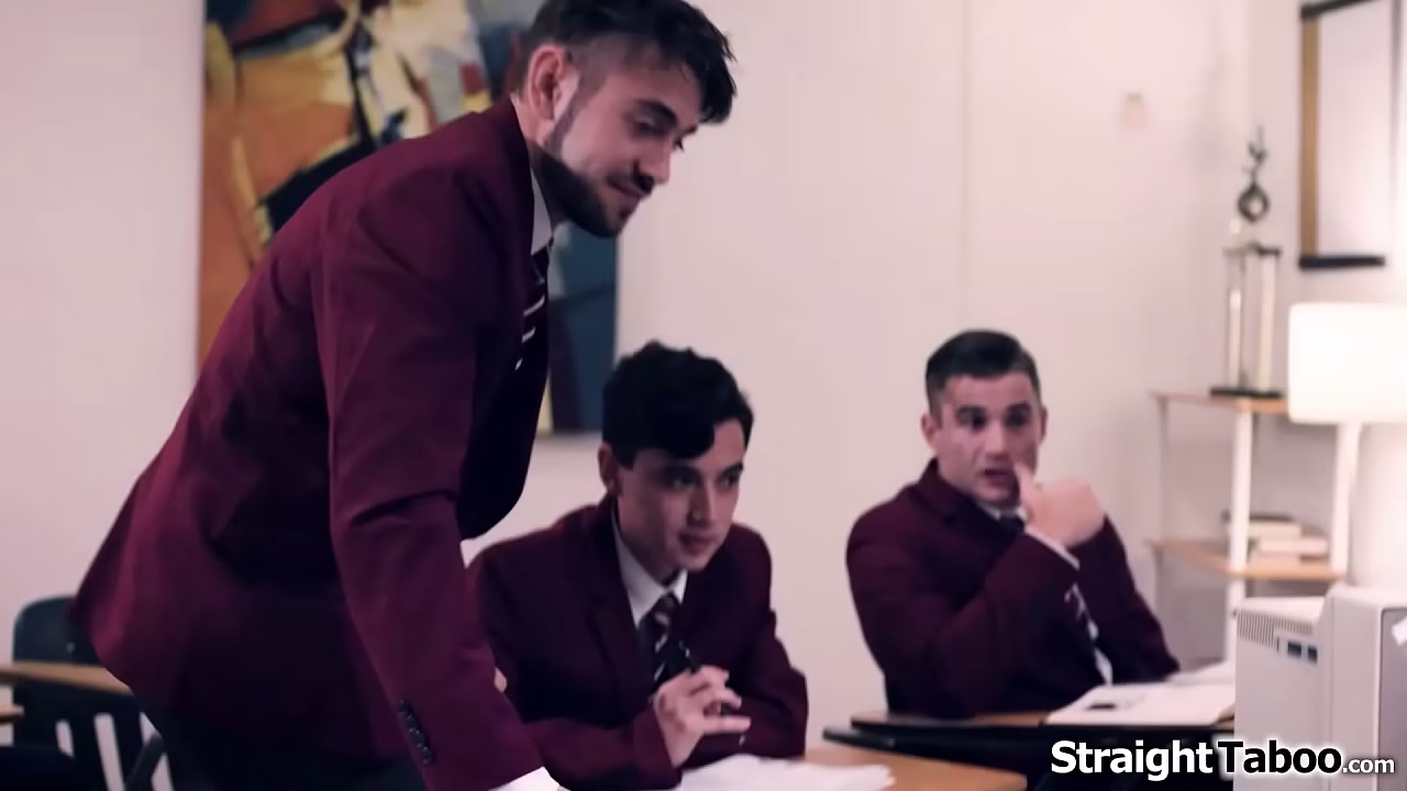 4 college boys team up against teacher