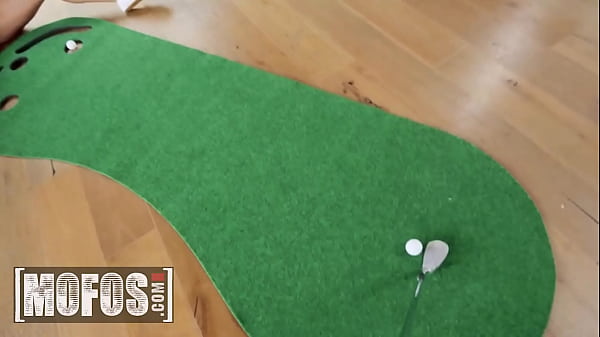 MOFOS - Aila Donovan And Zac Wild Decide To Have Some Fun Together After Some Golf And They Fuck Wildly On The Floor