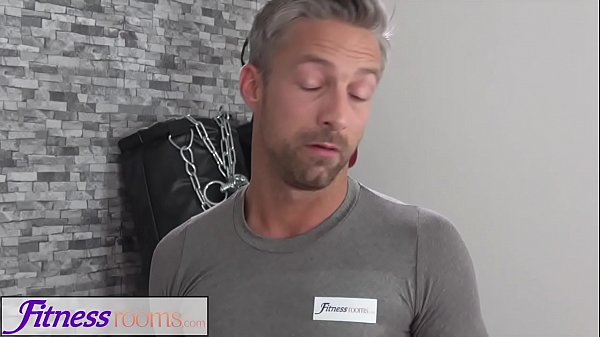 Fitness Rooms Gym yoga girl POV blowjob throat fuck and creampie