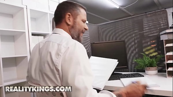 REALITY KINGS - Seductive Holly Day Sucks And Fucks Her Coworker Right Under The Boss’ Nose