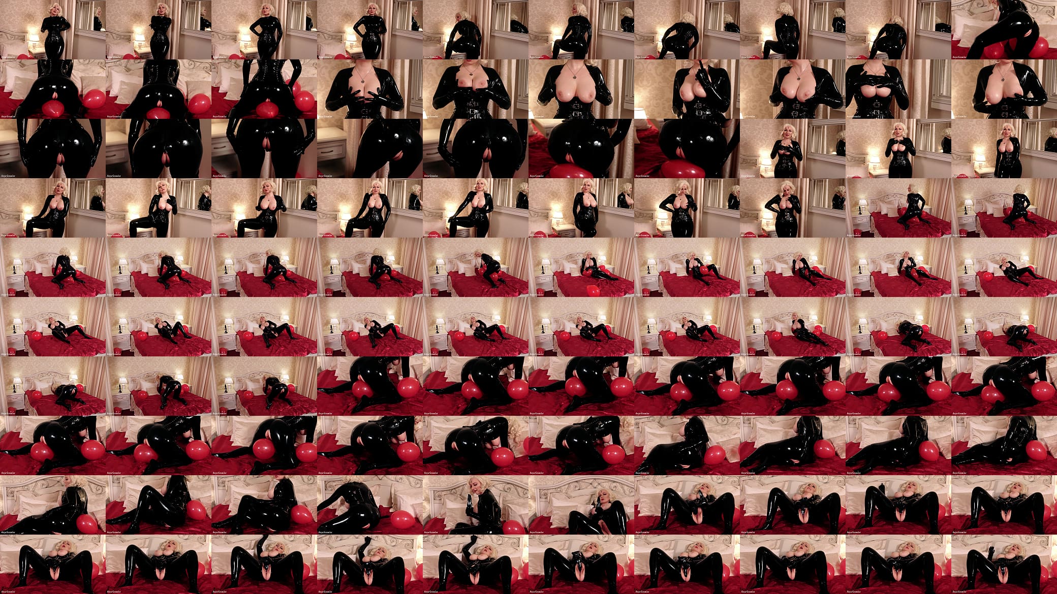 Pussy Fuck in Latex Horny MILF Relax Free Porn Video 预览图