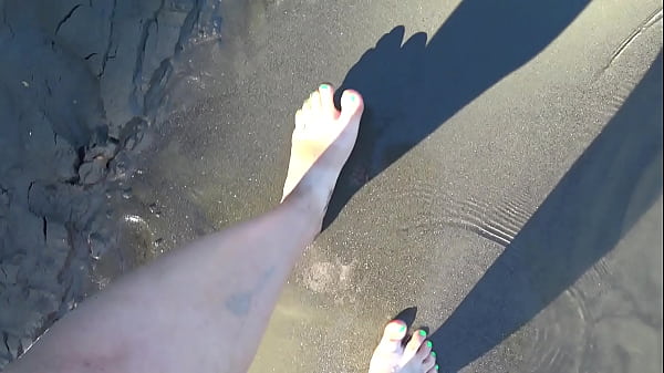 Foot fetish compilation. Beautiful legs from different angles. Amateur with a curvy MILF. PAWG.