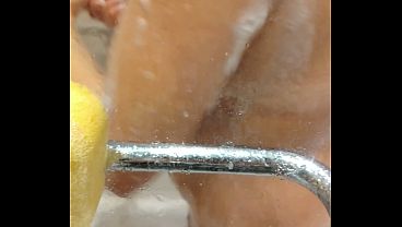 New video from amateur naked Emma. Big tits Emma in bathroom