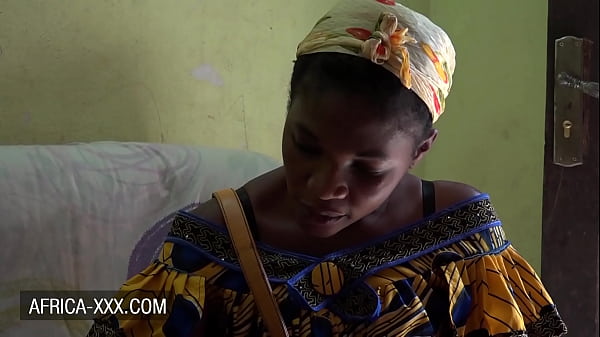 Black banana seller girl seduced for a hot sex
