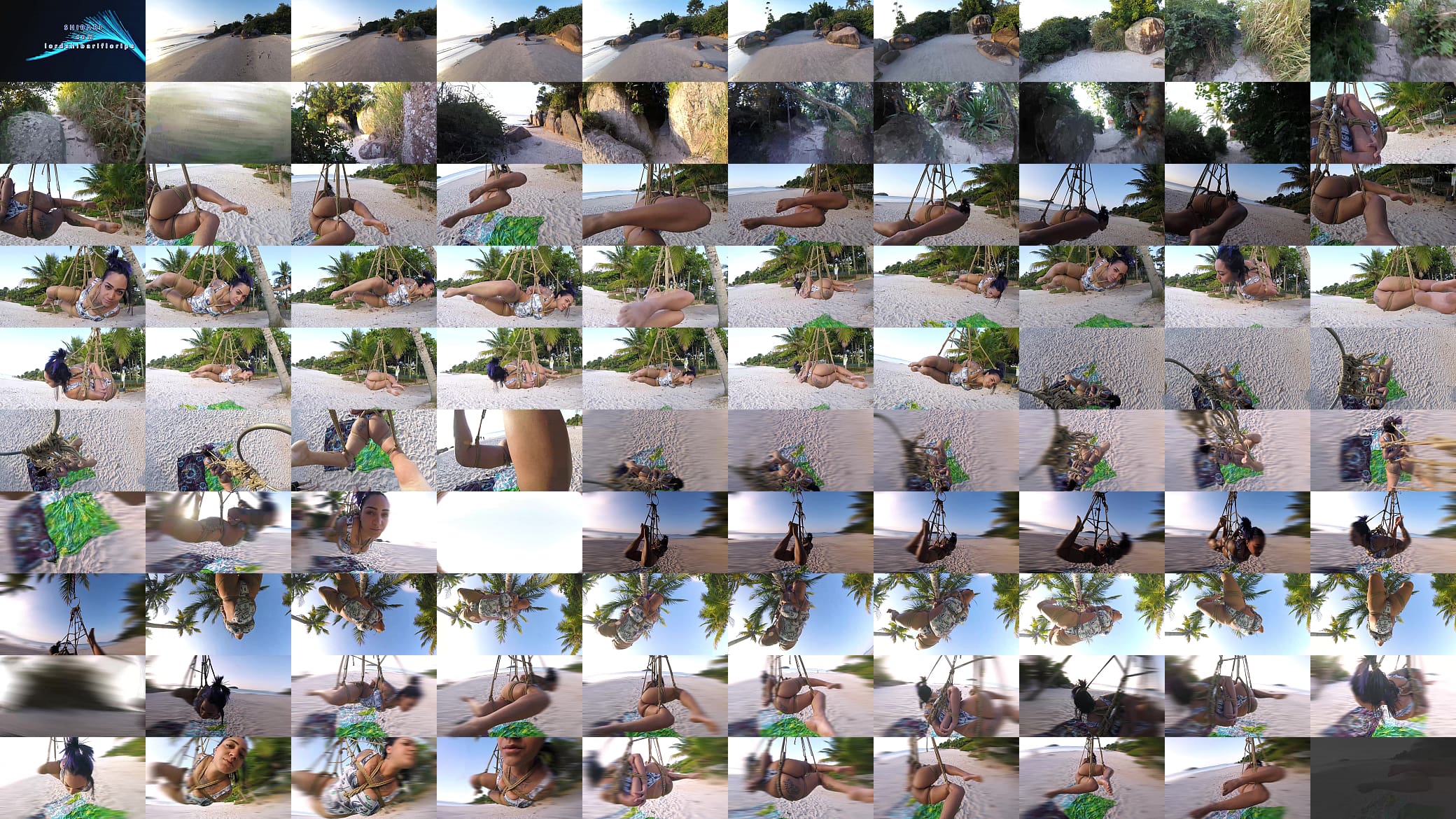 Shibari em praia publica com lordshibarifloripa 预览图