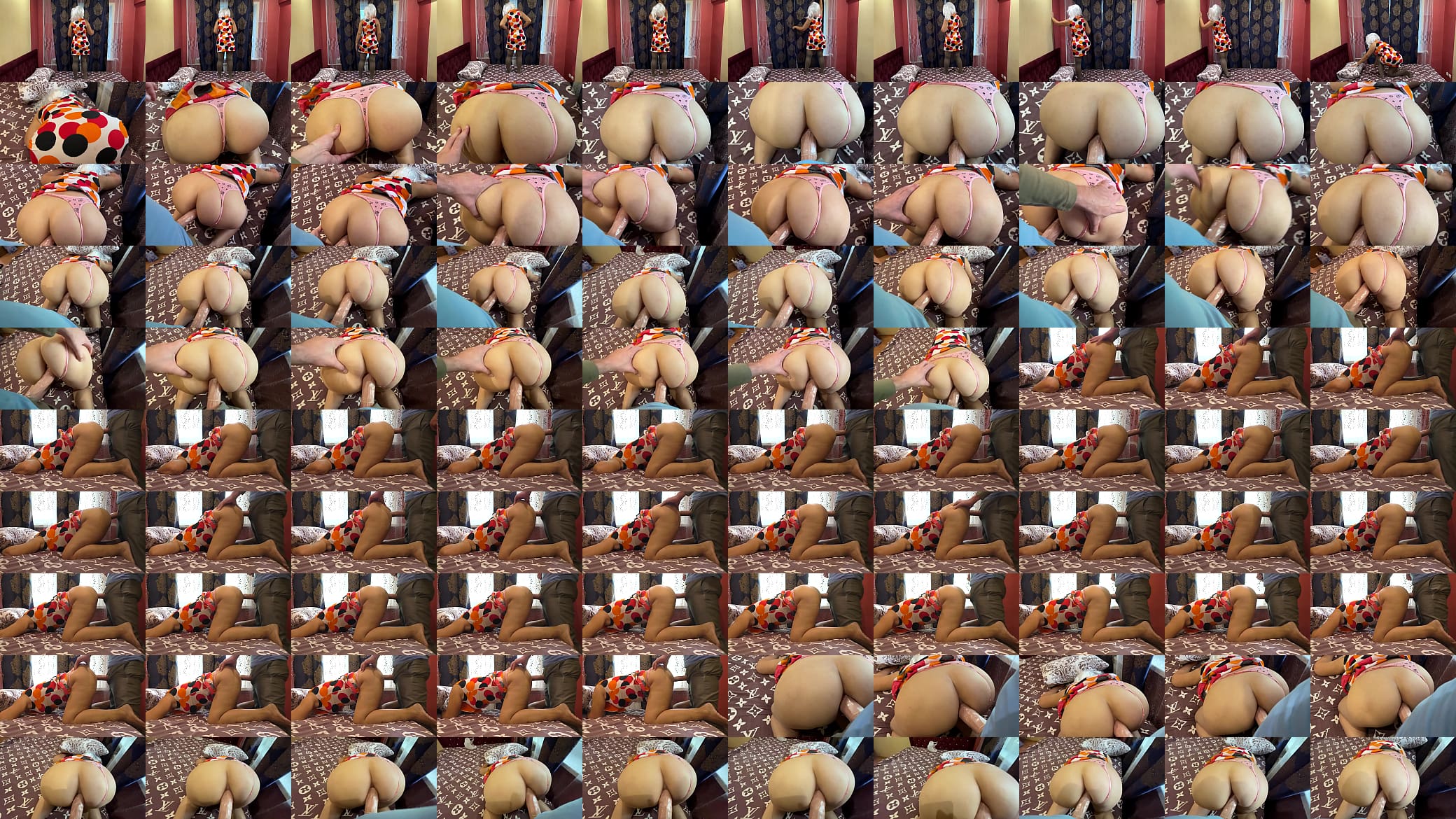 Mature lady herself gave her stepson her big ass for anal 预览图